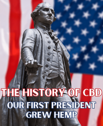 Blog title: The History of CBD: Our First President Grew Hemp