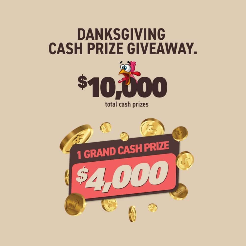 Danksgiving Cash Prize Giveaway 2024 - Arete Hemp | Premium Cannabis ...